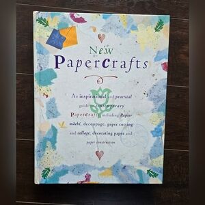 New Papercrafts Book Art Crafter 1998 Hard Cover Insperation